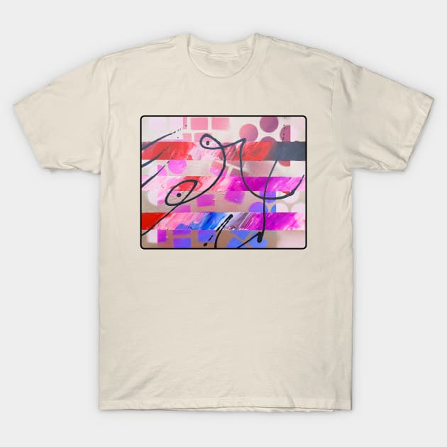 Abstract T-Shirt by gubdav